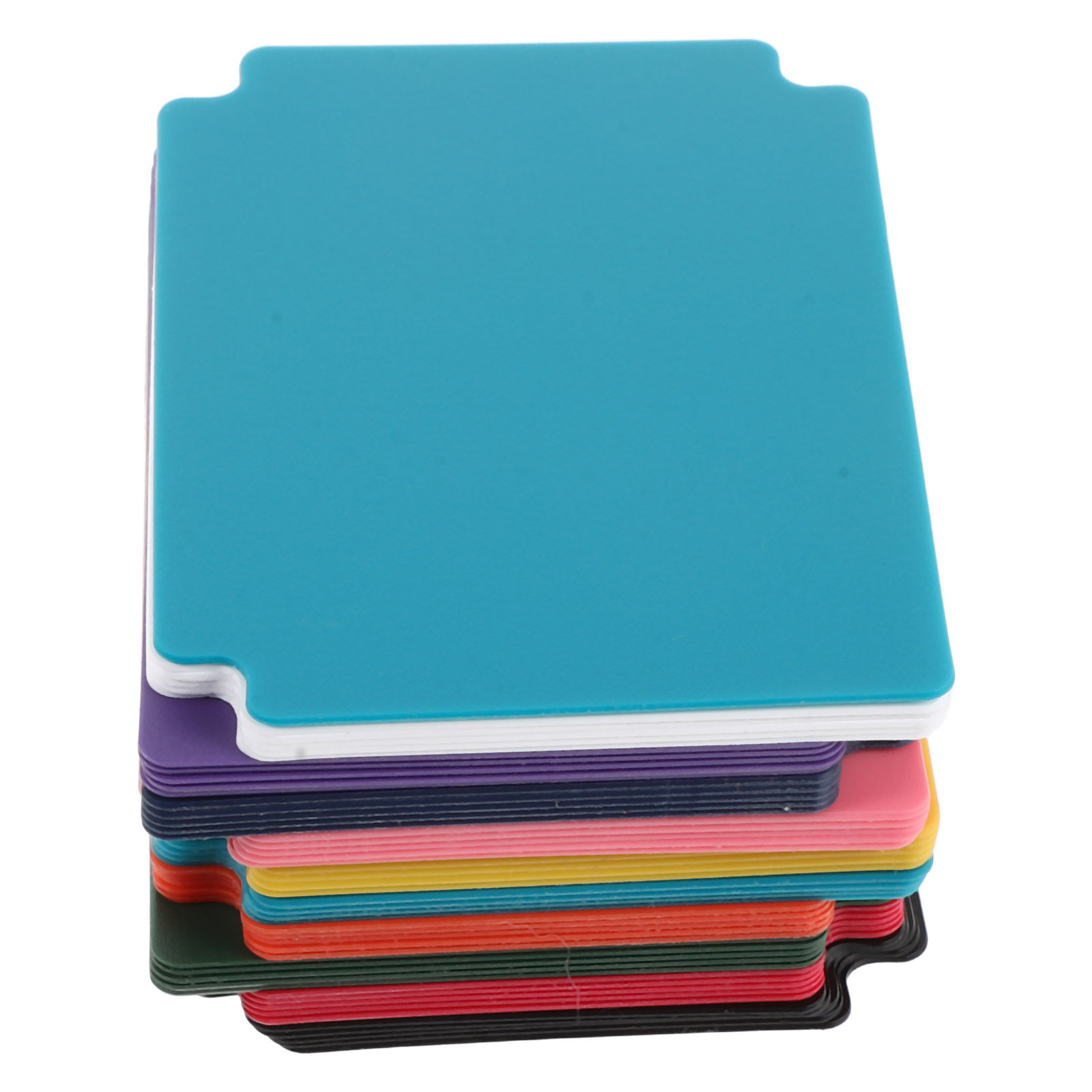 Card Index Box - 50 Adet Oyun Kartı Bölücü, Renkli