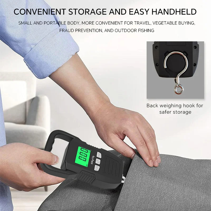 60 kg/10g LCD Dijital Asılı Öl - Tape Dispenser Weighted incelemesi ve fiyatı