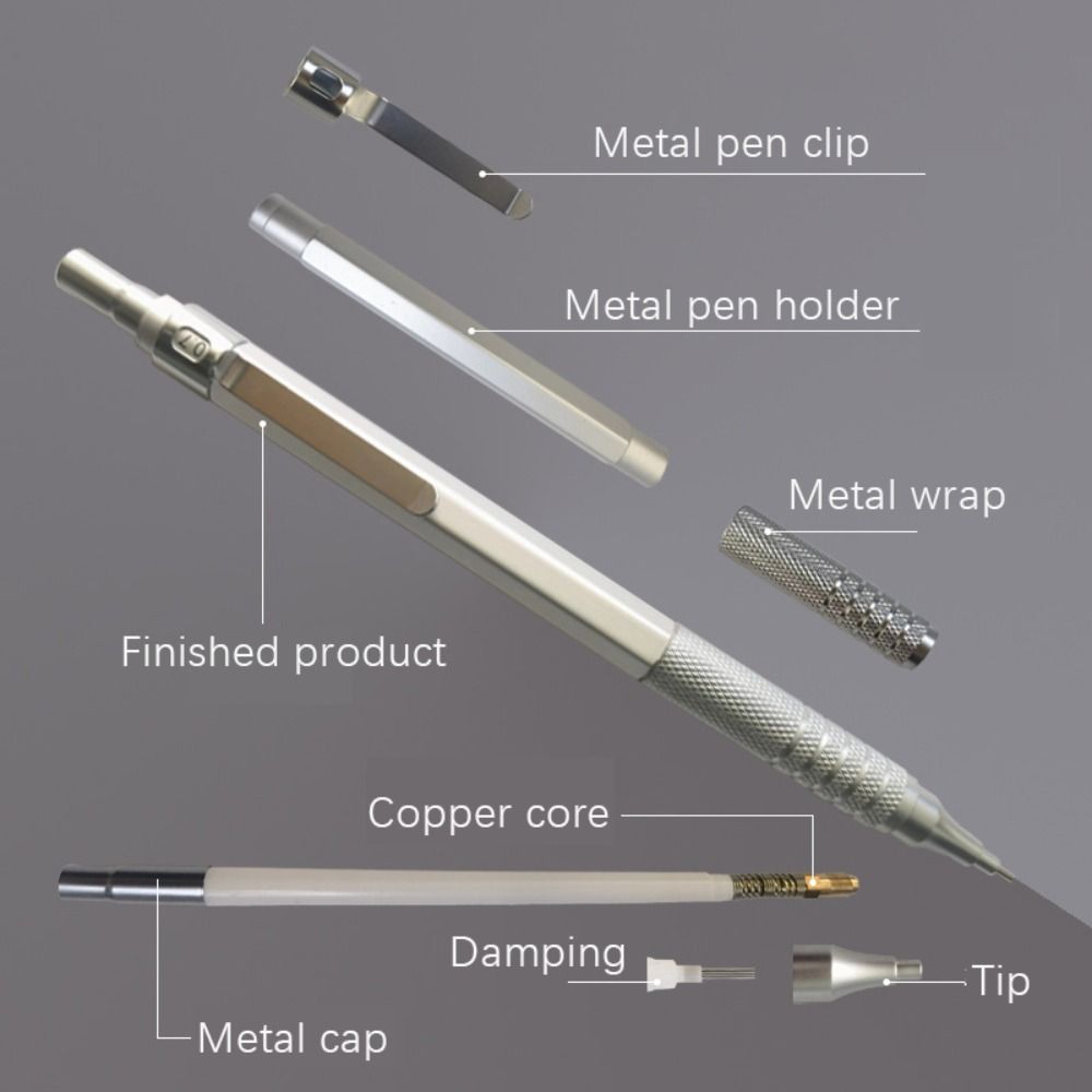 Yaratıcı Metal Mekanik Kalem K - Mechanical Pencil 0.3 incelemesi ve fiyatı