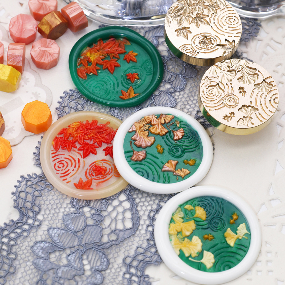 25 MM Çiçekler mühür mumu Damg - Wax Seal Stamp Set incelemesi ve fiyatı
