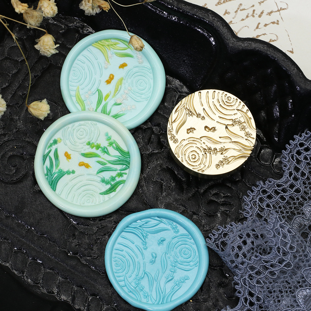 25 MM Çiçekler mühür mumu Damg - Wax Seal Stamp Set incelemesi ve fiyatı