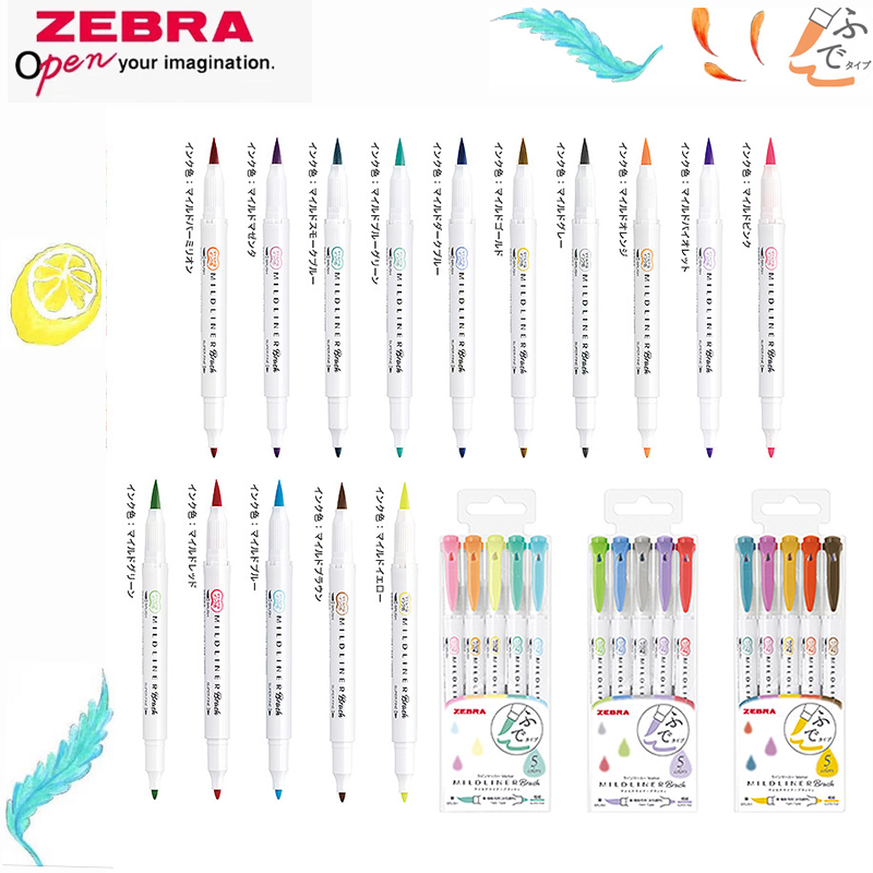 ZEBRA çift uçlu fosforlu renk  - Zebra Pen Mildliner incelemesi ve fiyatı