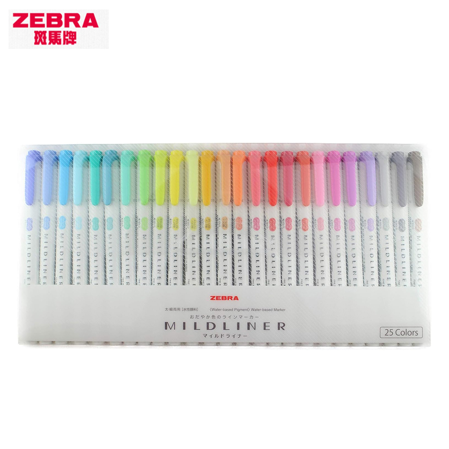 Zebra Tam 35/25 Renk Mildliner - Zebra Pen Mildliner incelemesi ve fiyatı