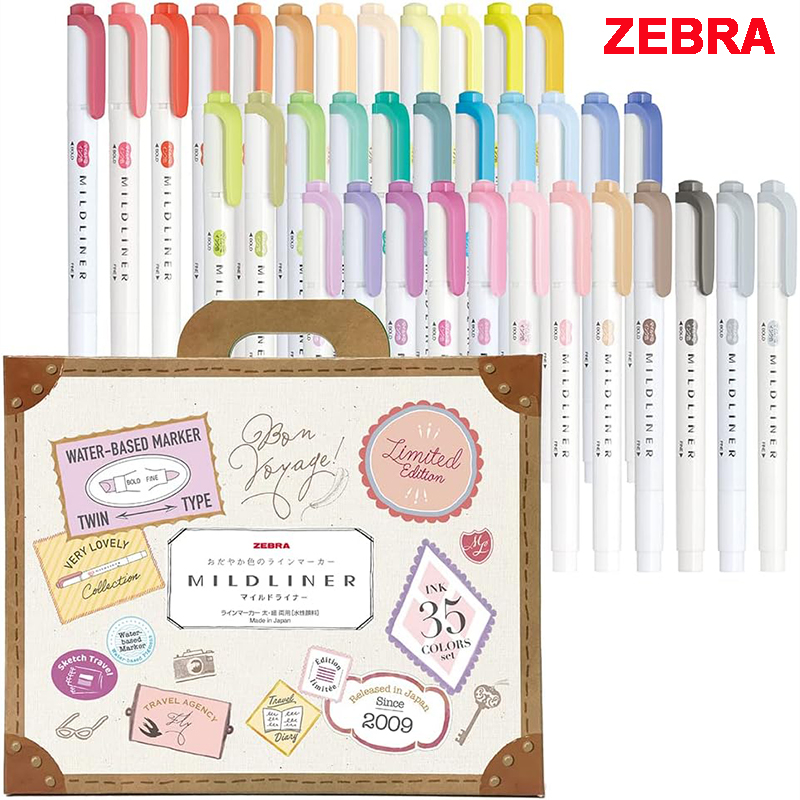 Zebra 25/35 Renk Mildliner Fos - Zebra Pen Mildliner incelemesi ve fiyatı