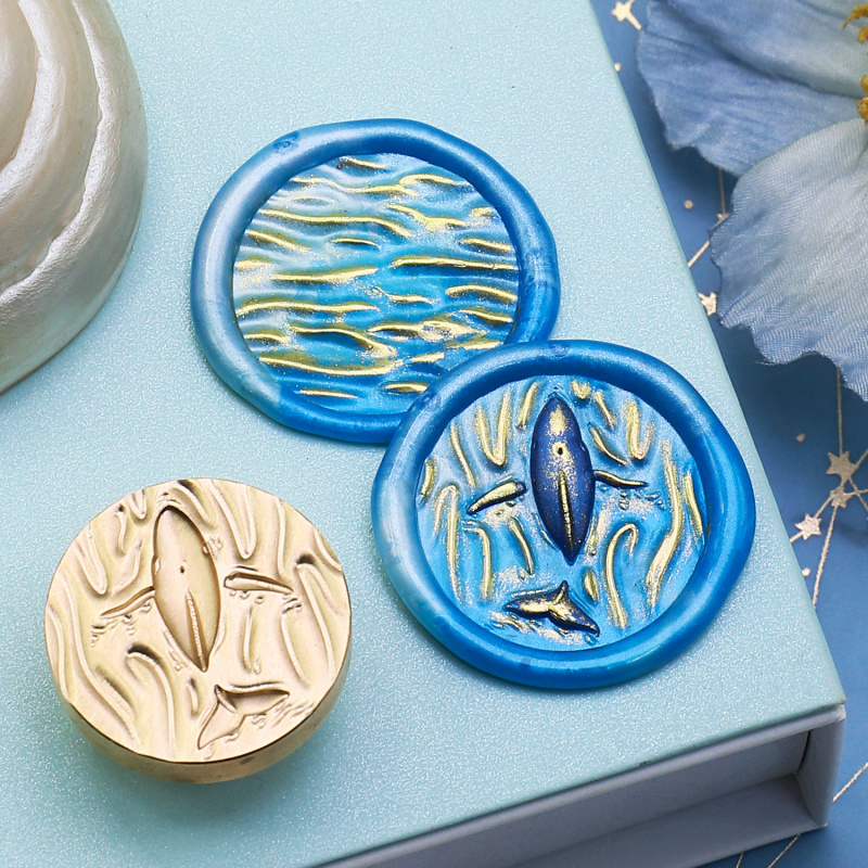 Su Çiçeği Rölyef Serisi Mum Mü - Wax Seal Stamp Set incelemesi ve fiyatı