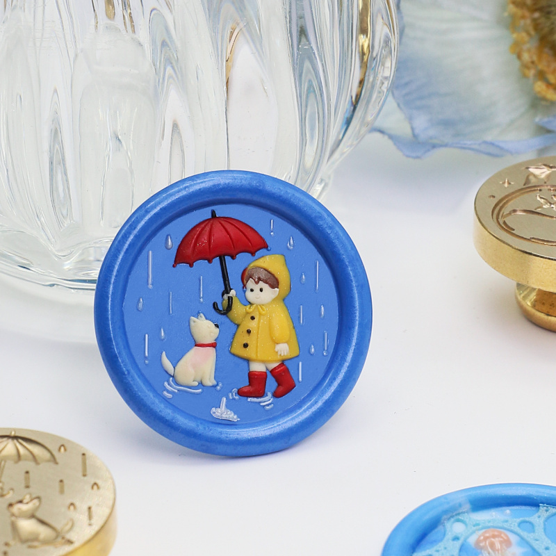 Su Çiçeği Rölyef Serisi Mum Mü - Wax Seal Stamp Set incelemesi ve fiyatı