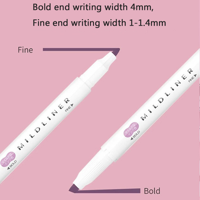 YENI zebra mildliner vurgulayı - Zebra Pen Mildliner incelemesi ve fiyatı