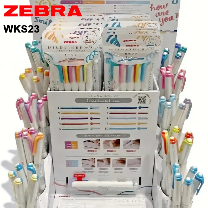 Zebra Twin Renkli Fosforlu Kal - Zebra Pen Mildliner incelemesi ve fiyatı