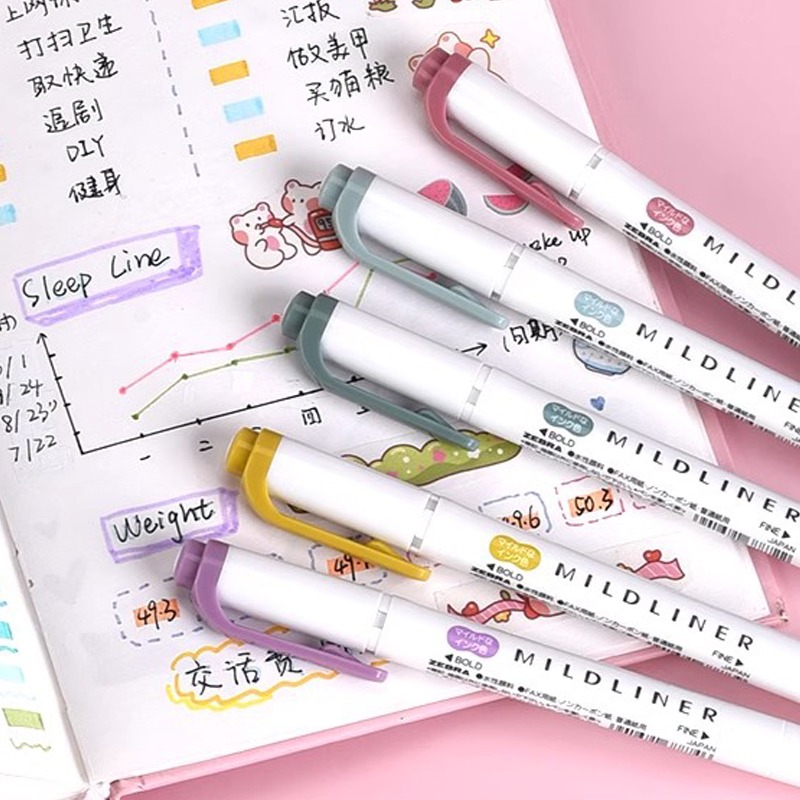 1/3 adet ZEBRA MILDLINER WKT7  - Zebra Pen Mildliner incelemesi ve fiyatı