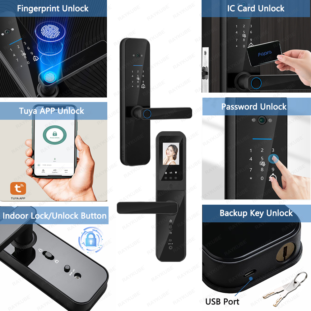 RAYKUBE F008 Tuya Wifi gözetle - Letter Opener Brass incelemesi ve fiyatı