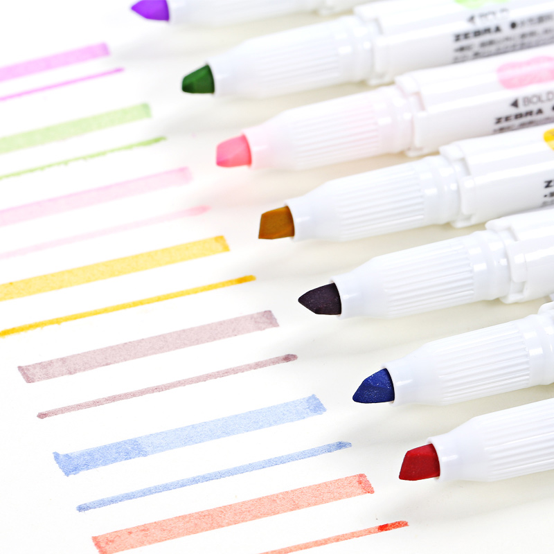Japonya ZEBRA WKT7 yeni Mildli - Zebra Pen Mildliner incelemesi ve fiyatı
