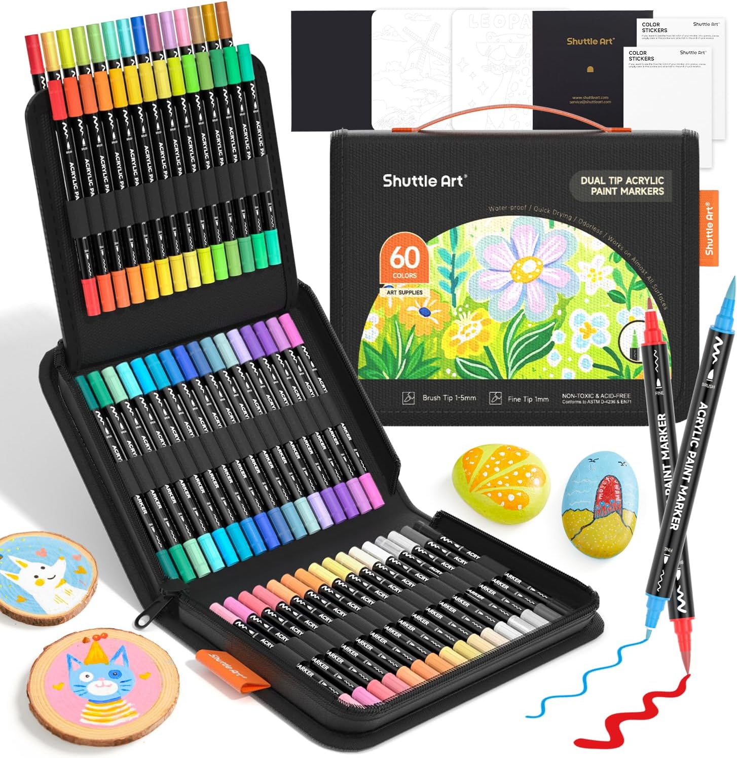 Shuttle Art 60 Renkli Çift Uçl - Copic Marker Classic incelemesi ve fiyatı