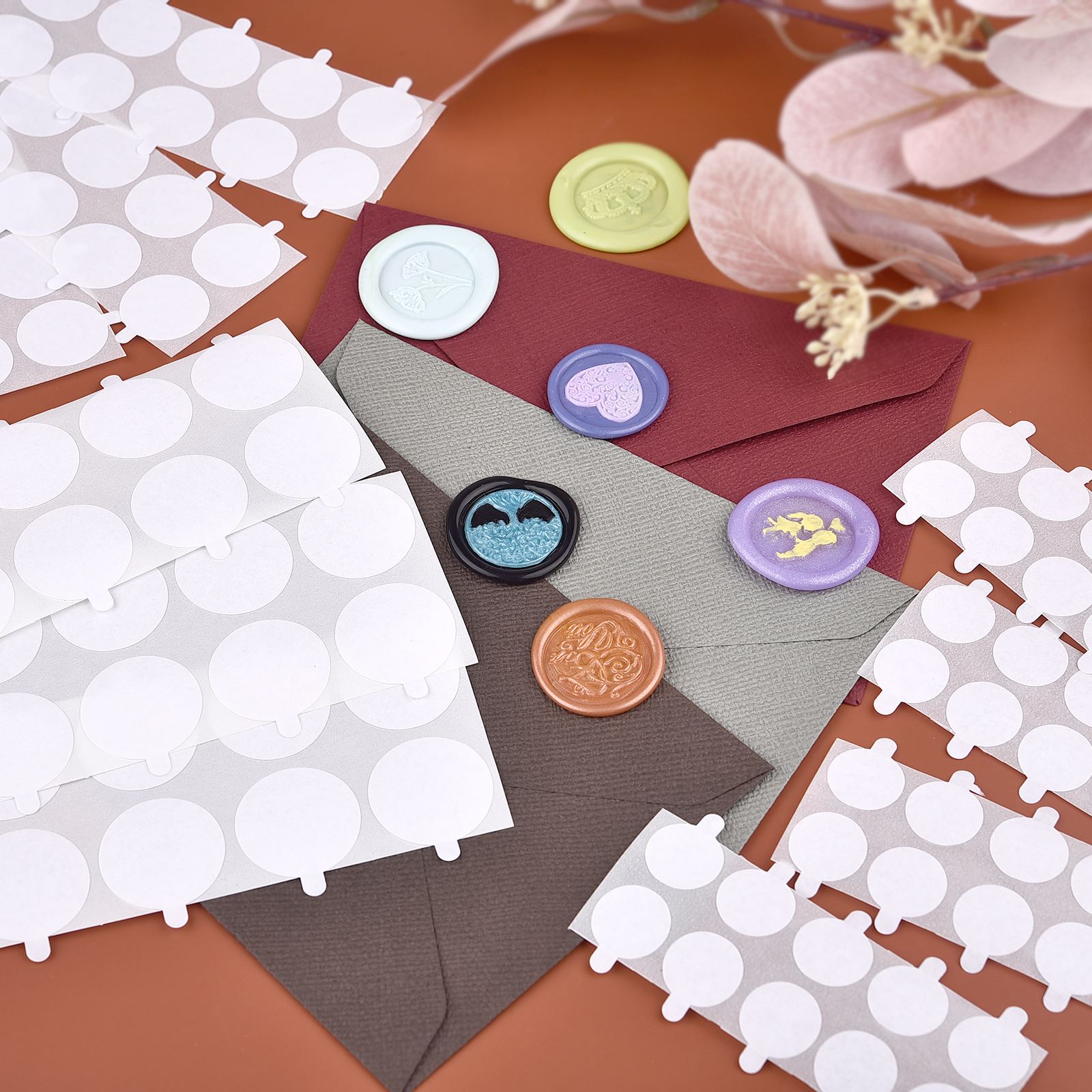 50 adet mühür mumu damga çift  - Wax Seal Stamp Set incelemesi ve fiyatı