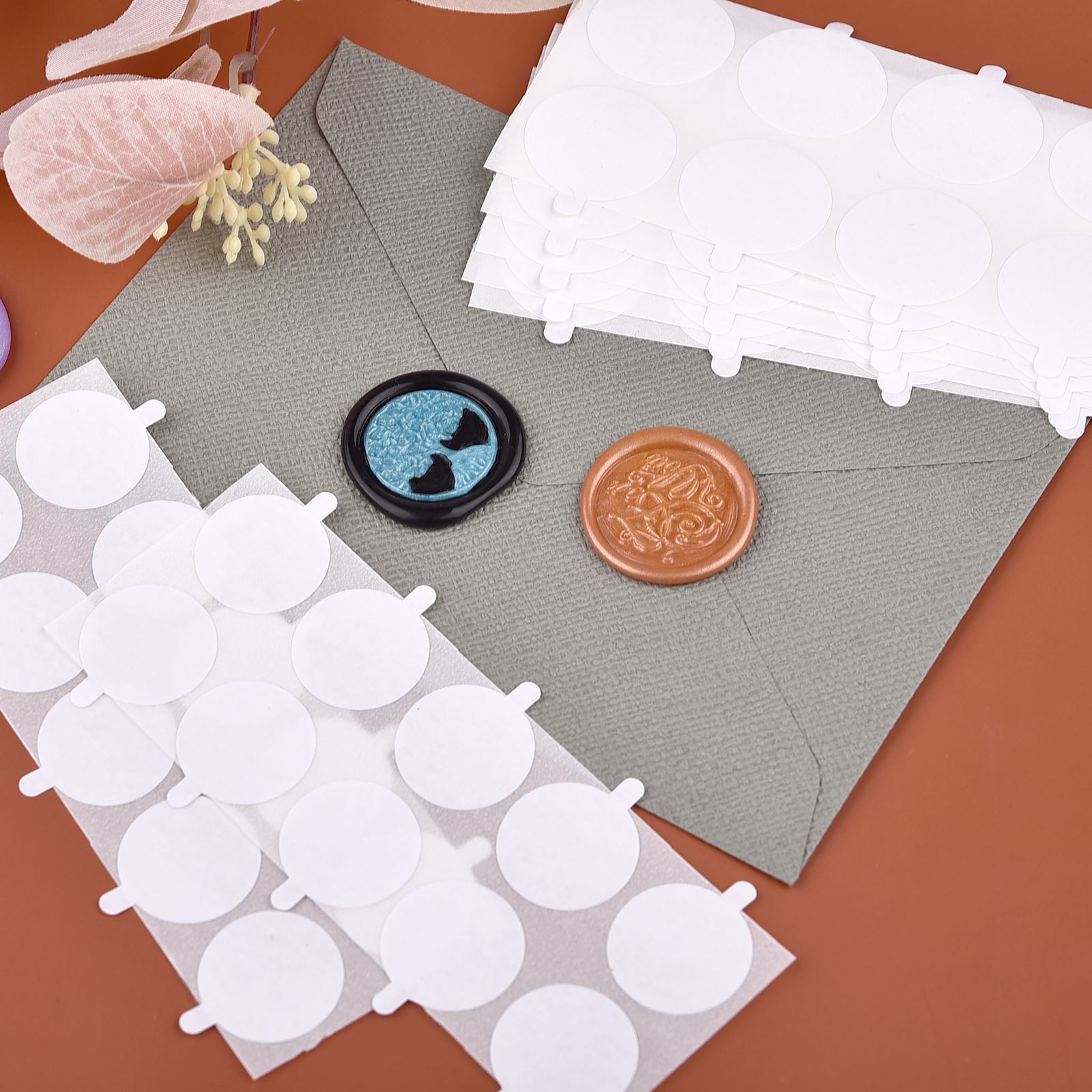 50 adet mühür mumu damga çift  - Wax Seal Stamp Set incelemesi ve fiyatı