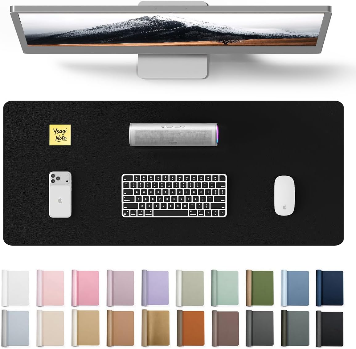 Büyük Deri Masa Pedi Koruyucu  - Leather Desk Pad incelemesi ve fiyatı
