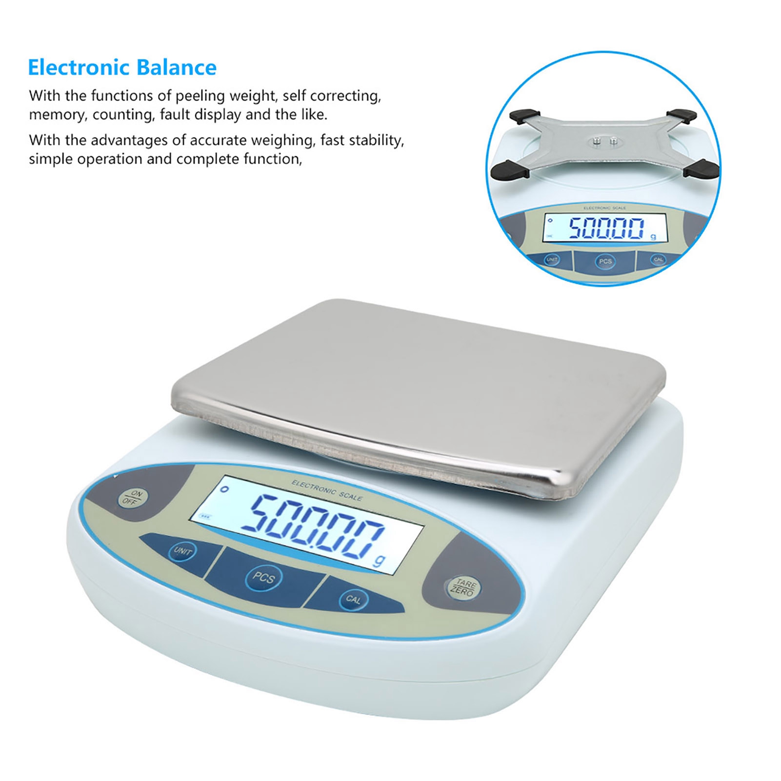 5000g 0.01g Dijital Hassas Ter - Tape Dispenser Weighted incelemesi ve fiyatı